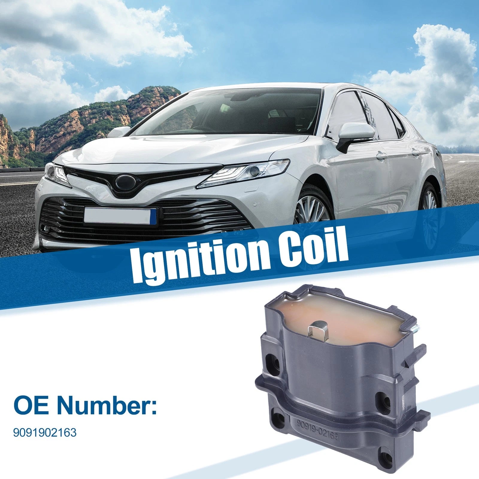 Ignition Coil for Toyota Camry Tercel Celica 4Runner (No. 9091902163)