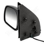 Driver Side Black Power Heated Exterior Mirror for Ford F-250 (1999–2007)