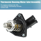 Engine Coolant Thermostat Housing Assembly for Chevrolet Silverado 1500 (2014–2018) 718844524896