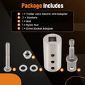 Trailer Jack Drill Adapter with 1/2 Inch Socket for Universal Use