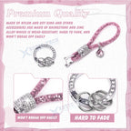 Crystal Car Keychain for Girls (2010-2015)