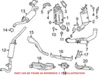 Exhaust Manifold Gasket for Chrysler 200, Dodge, Jeep, Ram 1500 (2011–2020)