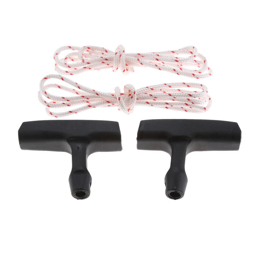 Set of 2 Starter Handle Grip & Pull Rope for STIHL 017 MS170 018 MS180