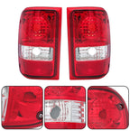 Set of Chrome Tail Lights for Ford Ranger (2001–2011)