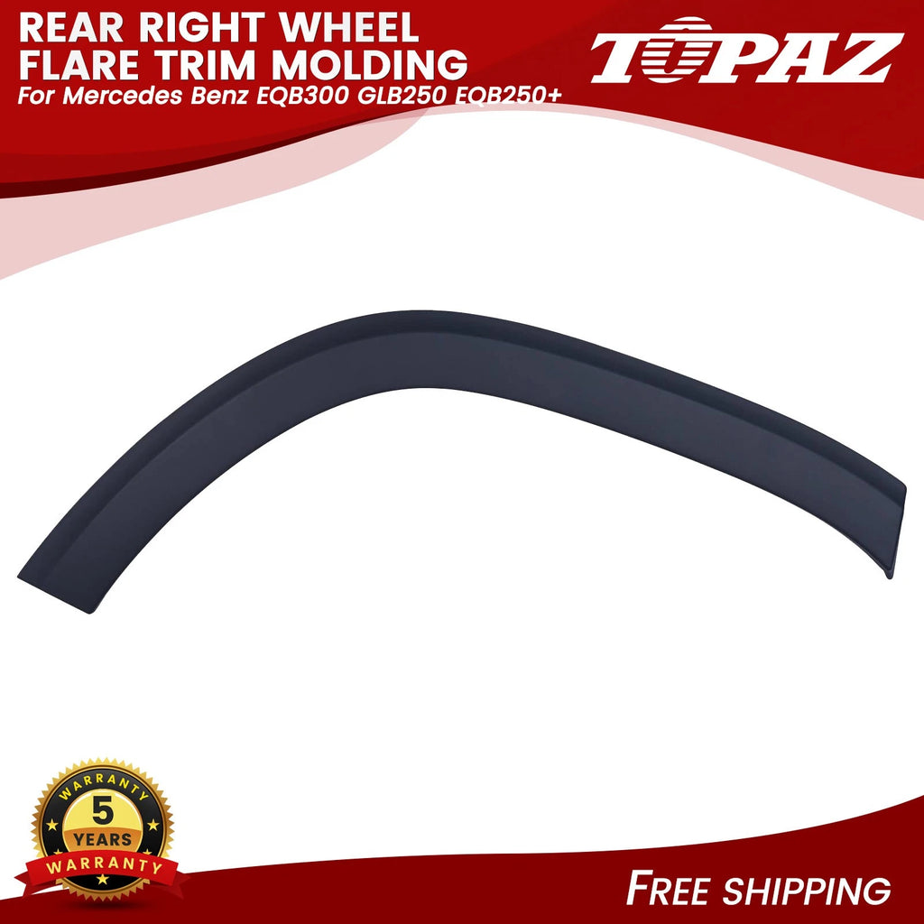 Rear Right Wheel Flare Trim Molding for Mercedes Benz EQB300 GLB250 (2023–2023)