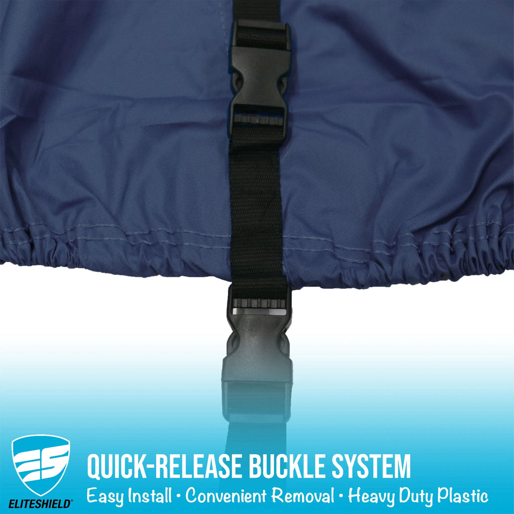 Boat Cover for Bayliner 2459 Trophy Cuddy (1997–2000) - Navy, Breathable