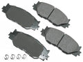 Set of 4 Front Disc Brake Pads for Lexus IS250 (2006–2008) Akebono ProACT