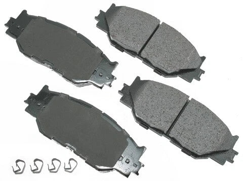 Set of 4 Front Disc Brake Pads for Lexus IS250 (2006–2008) Akebono ProACT