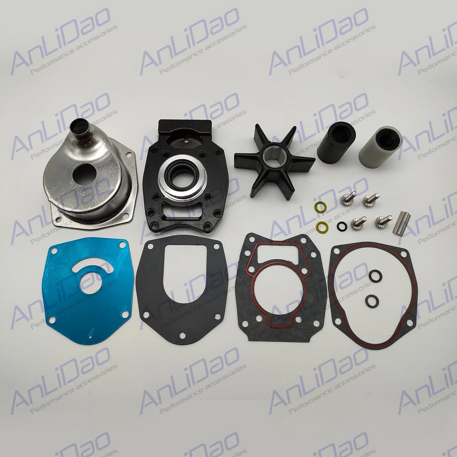 Water Pump Impeller Kit for Mercury Mariner 60-125HP (2000–2010) 46-8M0113799 46-43024A7