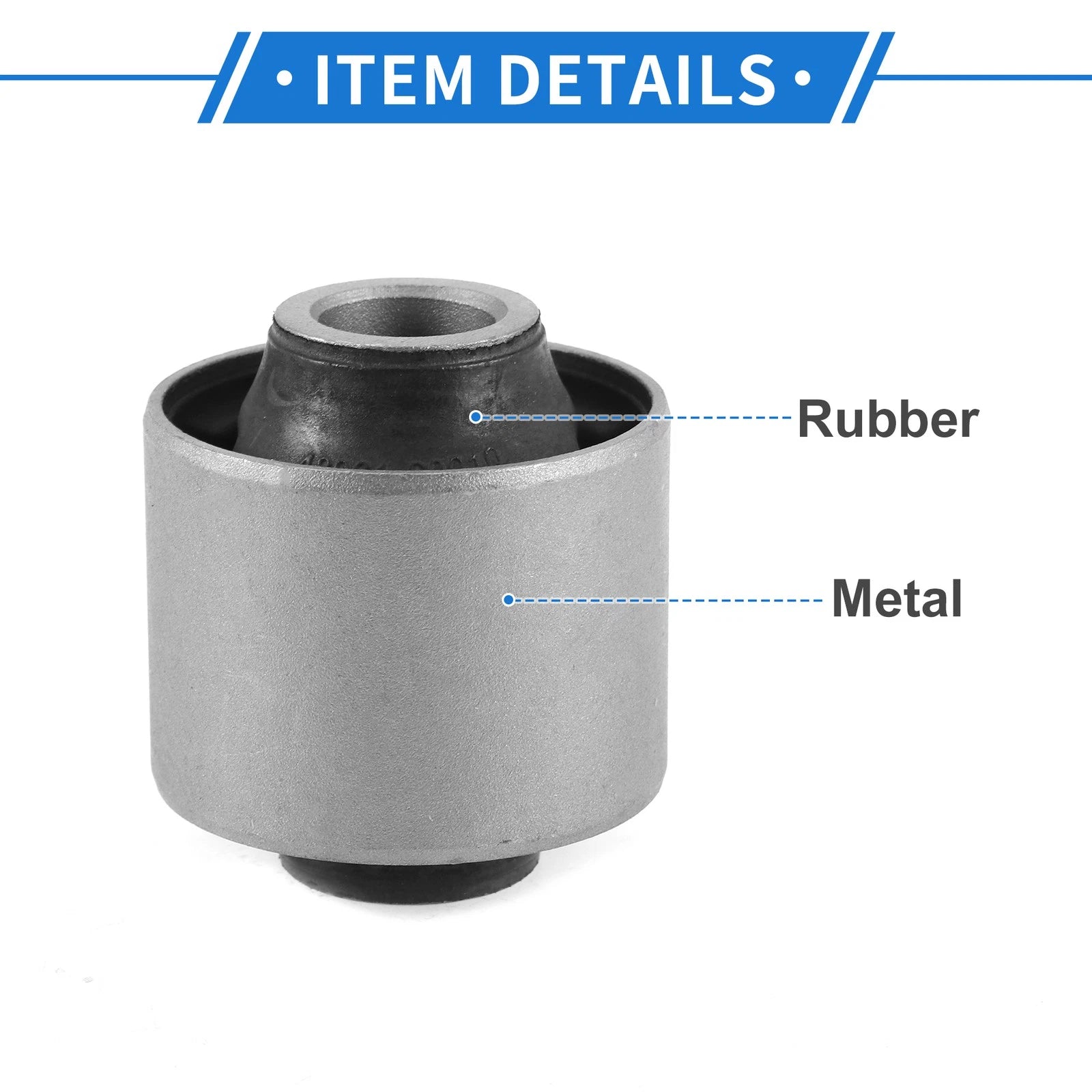 Front Control Arm Suspension Bushing for Toyota Land Cruiser FJ80 LX450 (1991–1997)