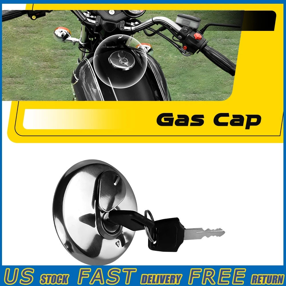 Fuel Gas Cap Lock Key Set for Motorcycle ATV Quad (Fits )