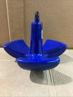 Greenfield Coated Tri-Fluke River Anchor 530-R for Boats (Chipped Coating)