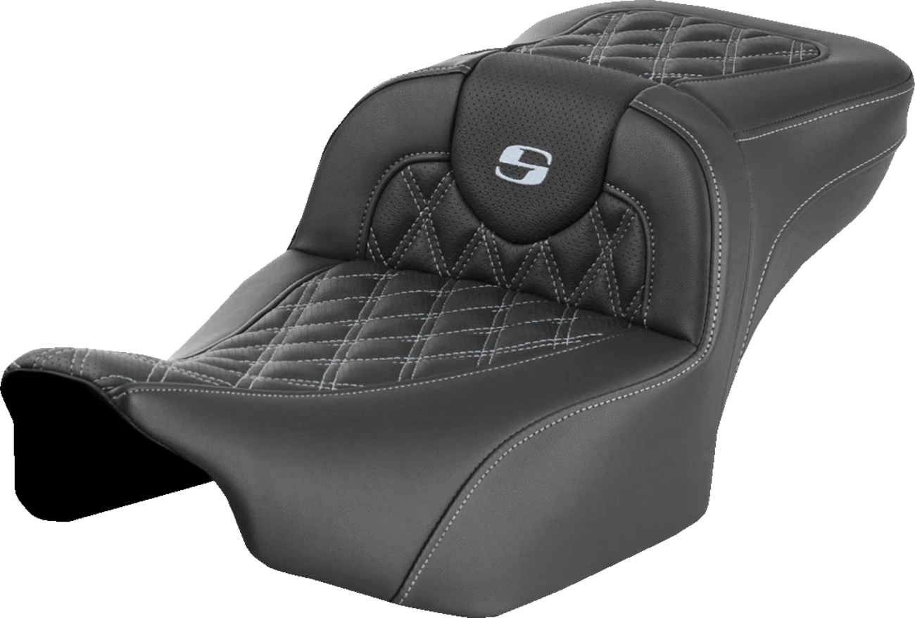Saddlemen Roadsofa Extended Reach Seat for Motorcycle (Without Backrest)