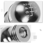 J2 Teardrop Shape Aluminum 6-Speed Manual Shift Knob for Universal (2000–2023)