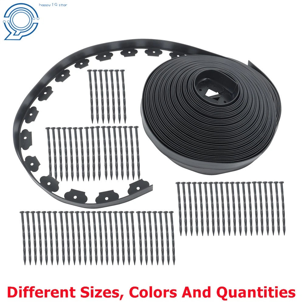 L-shaped Lawn Border Edging Kit for Garden (No Dig)