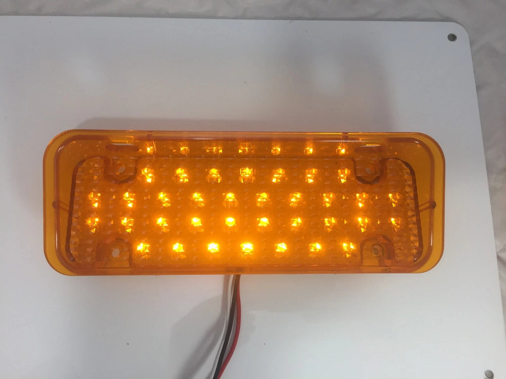 LED Amber Turn Signal Parking Lights Pair for 1971–1972 Chevrolet Pickup