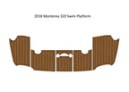 EVA Foam Teak Deck Flooring Mat for Monterey 320 (2018)
