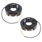 Set of 2 Electric Trailer Backing Plates for Trailer Axle (23-451)