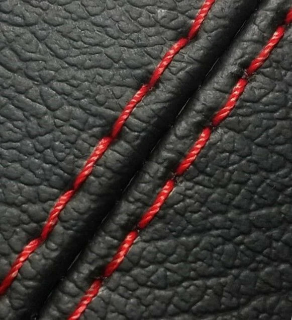 Manual Shift Boot Cover for Ford Focus (2000–2007) Red Stitch