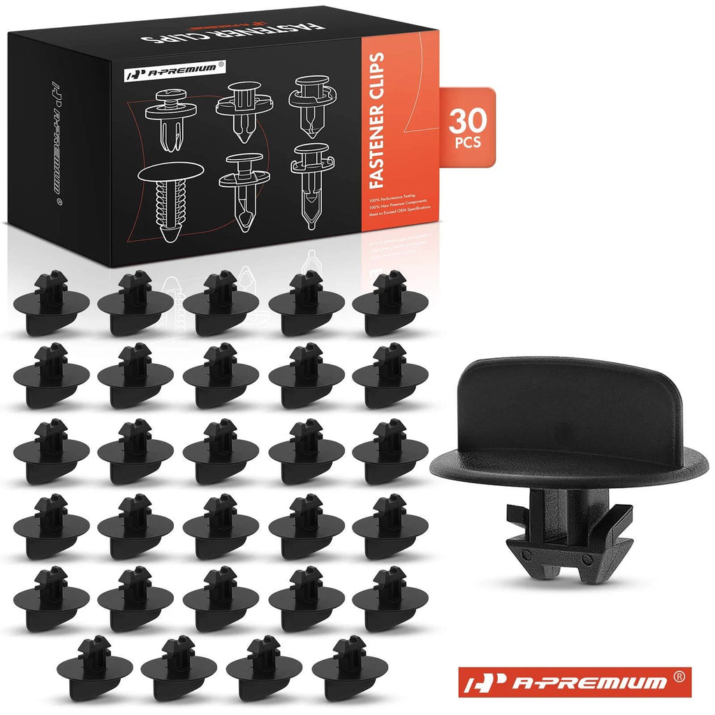 30Pcs Nylon Bumper Deflector Retainer Clips for Jeep WK WK2 (2005–2021)
