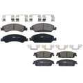 Set of 4 TRW Pro Ceramic Brake Pads for Cadillac Chevrolet GMC
