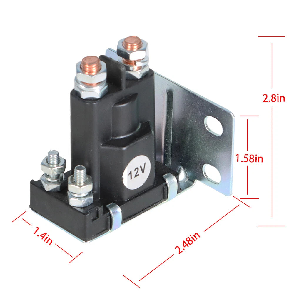 12V Solenoid for EZGO Marathon Gas Golf Cart (1979–1994)