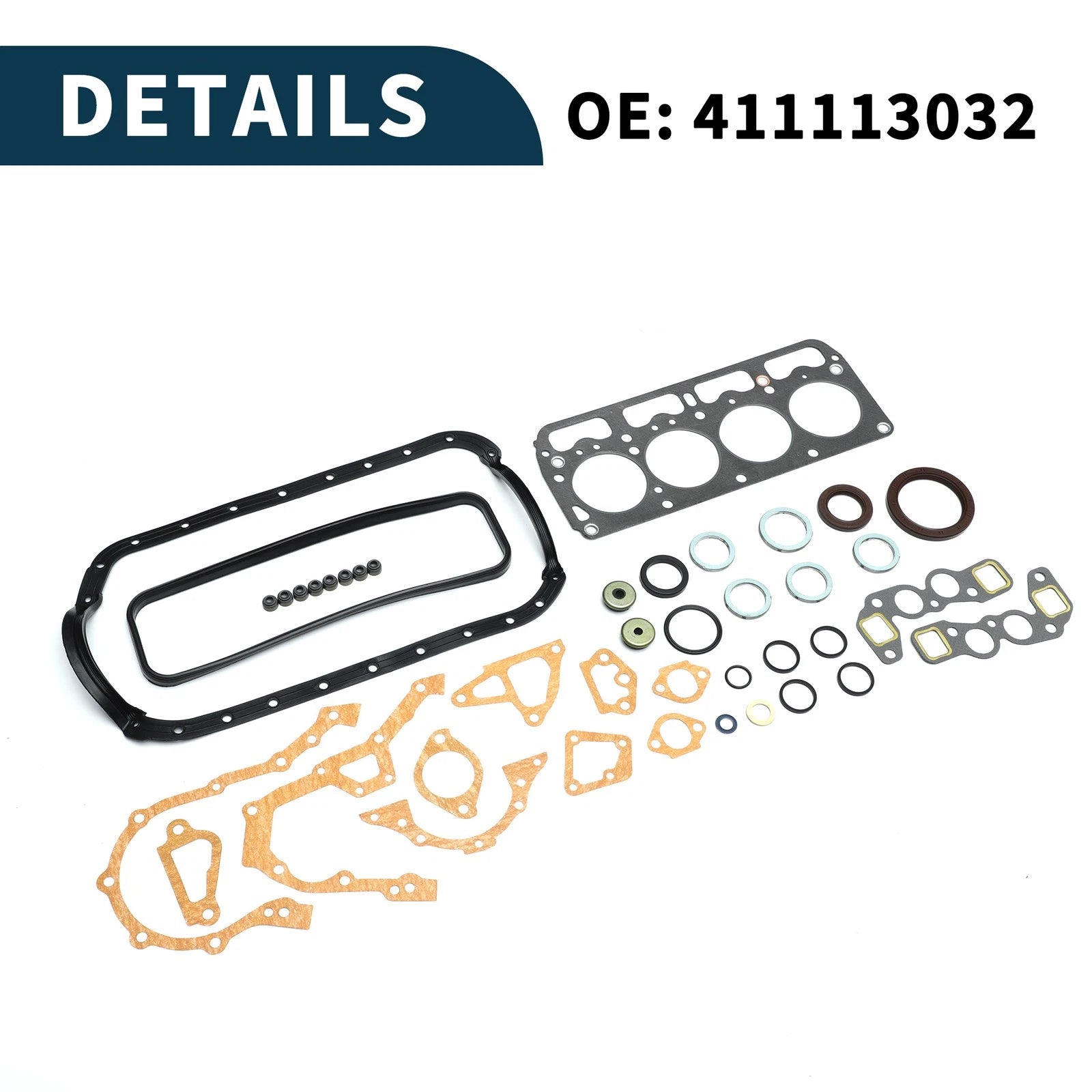 Cylinder Head Gasket Kit No. 411113032 for Toyota 3K/4K (Year Range)