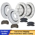 Drilled Brake Rotors & Pads Kit for Ford F-150 (2015–2017)