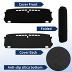 Dash Cover for Honda Fit (2007–2019) GR1/GR2/GR3/GR4/GR5/GR6/GR7 Black