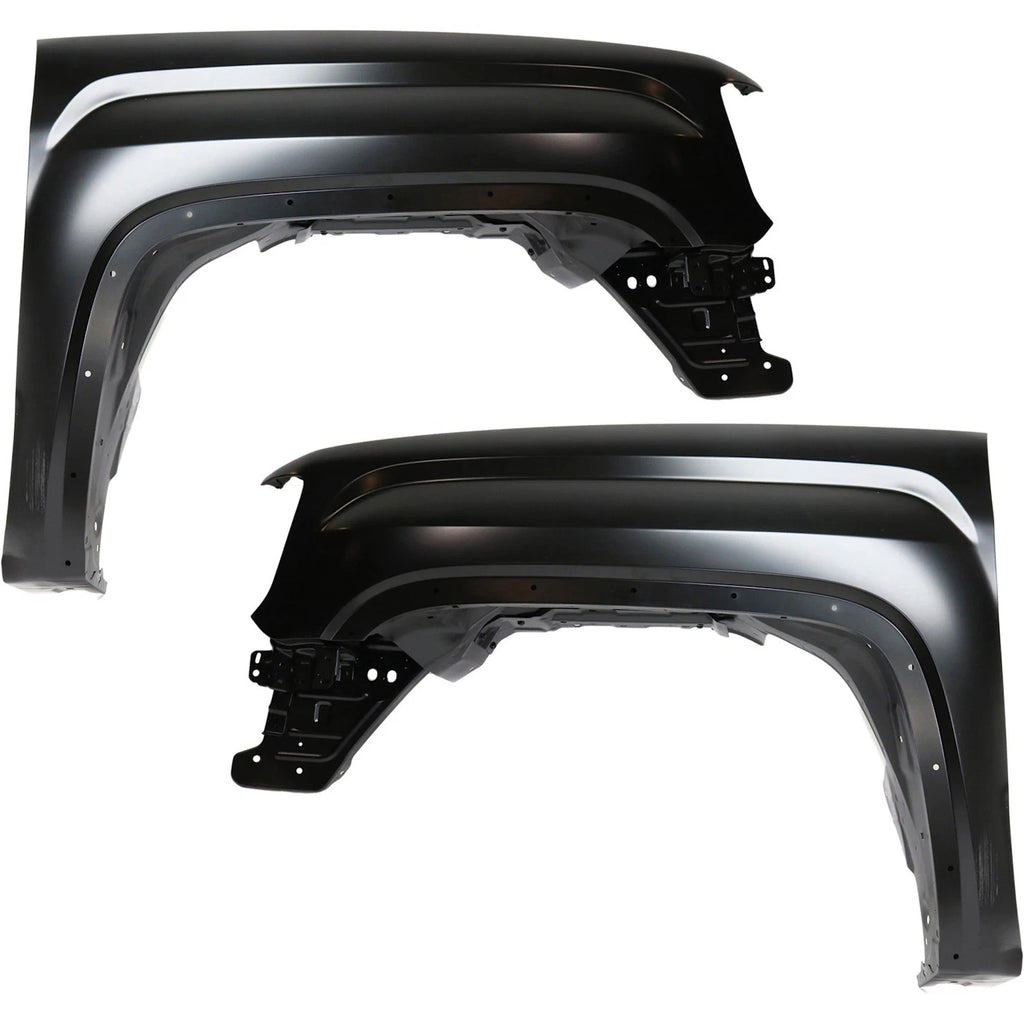 Fender for GMC Sierra 1500 (2014–2018) Front Driver and Passenger Side