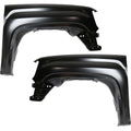 Fender for GMC Sierra 1500 (2014–2018) Front Driver and Passenger Side