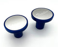 Air Valve Knobs Blue Aluminum Replacement for Peterbilt Kenworth (1980–2025)