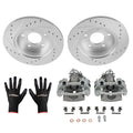 Rear Brake Rotors and Calipers for Chevrolet HHR (2008–2010) / Malibu (2004–2012) / Cobalt (2005–2008)