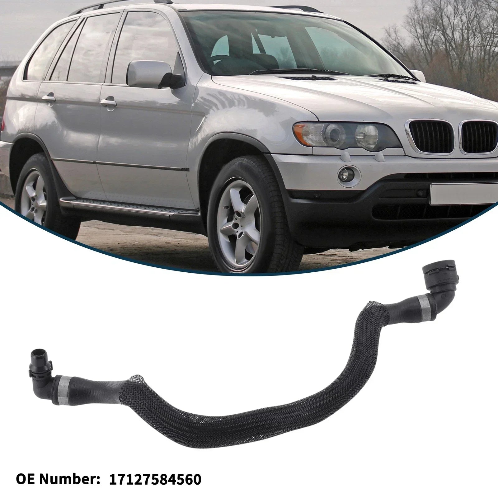 Radiator Hose Heater Hose Outlet Hose for BMW X5