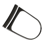 Interior Gear Shift Panel Cover Trim for Ford Mustang (2015–2019) Carbon Fiber