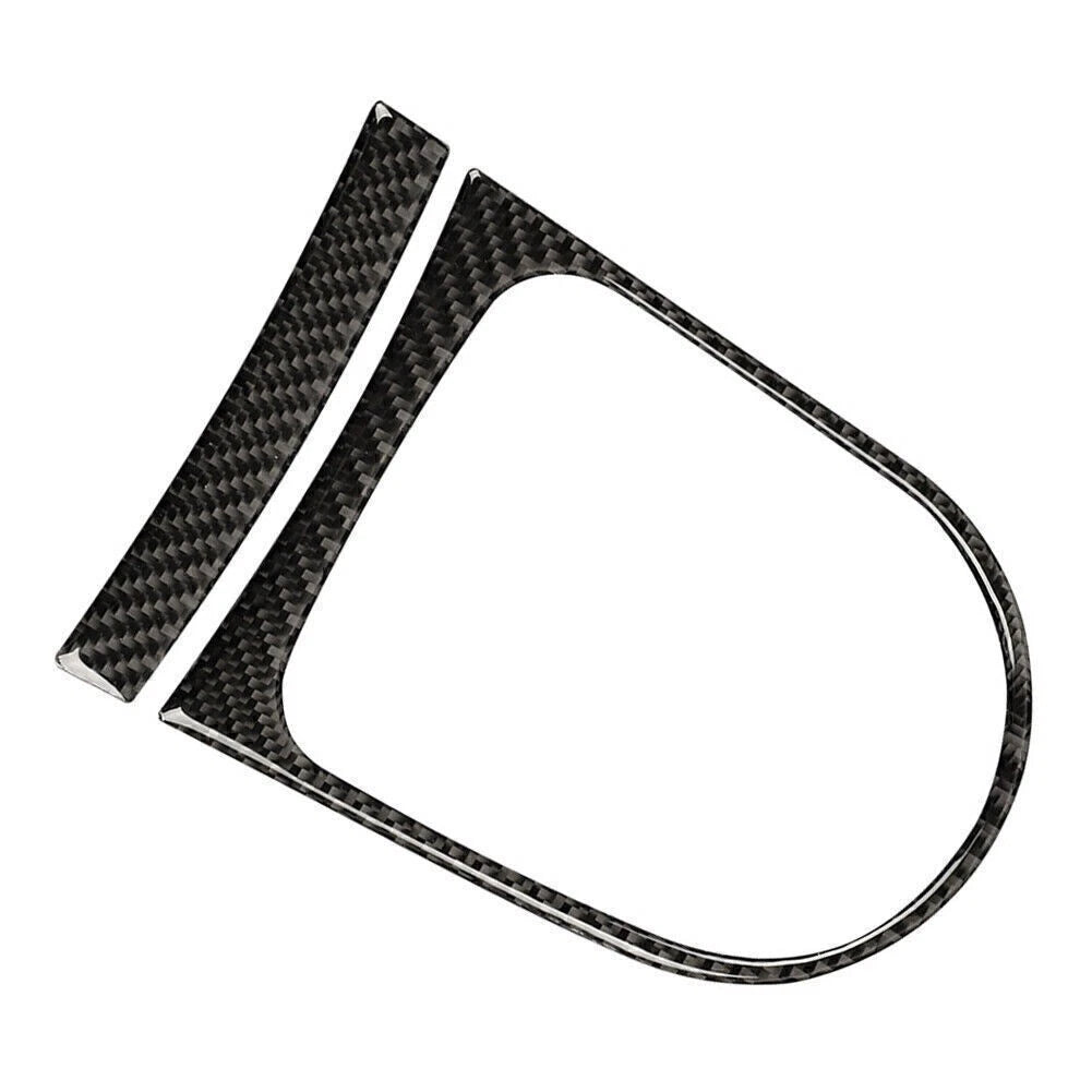 Interior Gear Shift Panel Cover Trim for Ford Mustang (2015–2019) Carbon Fiber