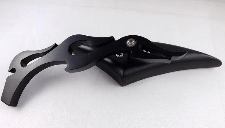 CNC Aluminum Mirrors for Motorcycle Cruiser Chopper (8-10mm)