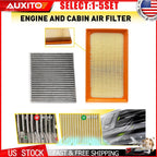 Set of 2 Engine & Carbon Cabin Air Filters for Lexus ES250 ES300H UX200 (2021–2024)