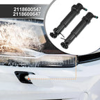 Front Left Right Headlight Washer Nozzles for Benz W211 (2003-2009)