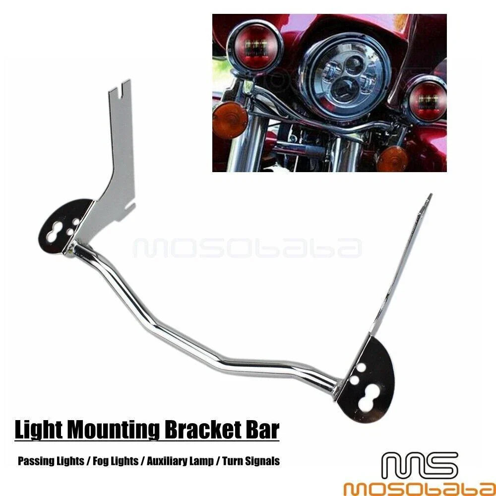 Fog Light Mounting Bracket for Harley Road King FLHR (1994-2013)