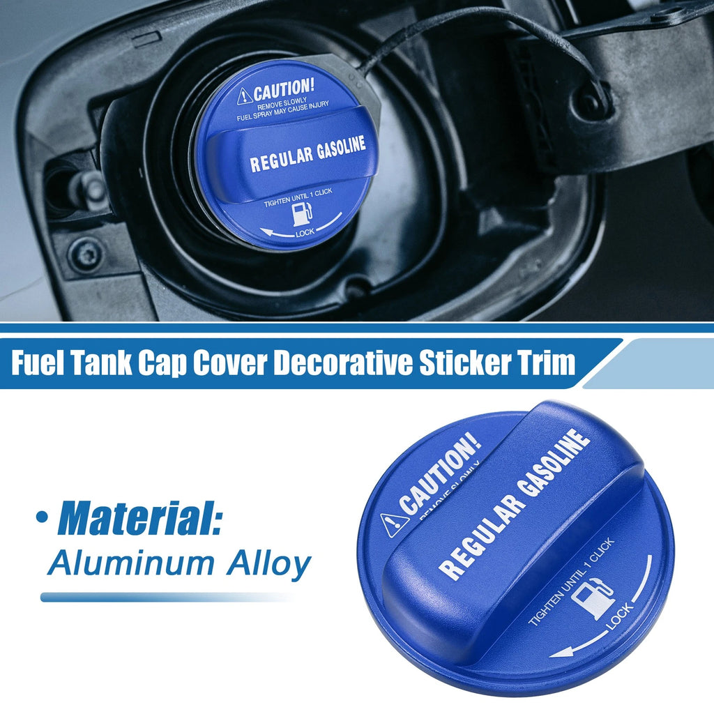 Decorative Oil Fuel Cap Sticker for Honda Odyssey (2011–2017) - Blue Aluminum Alloy 767153696121