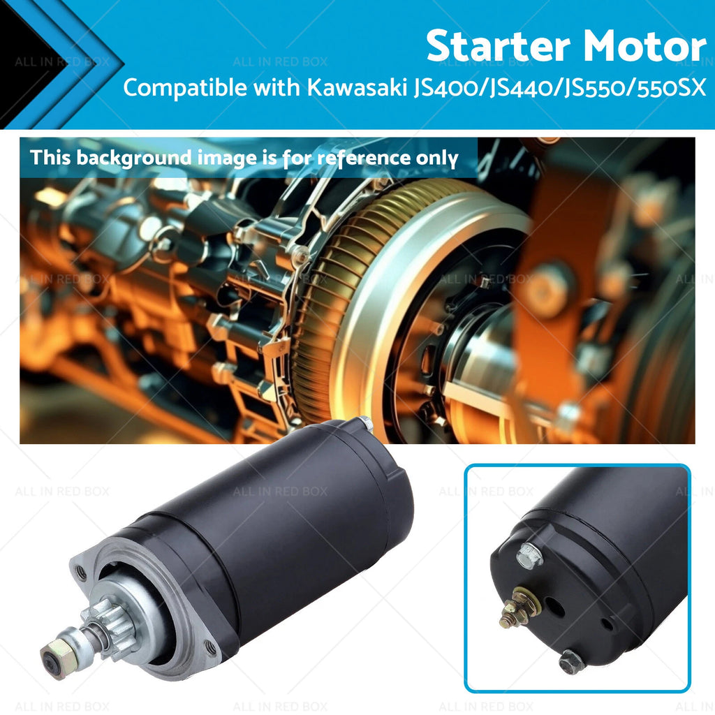 Starter Motor for Kawasaki JS400, JS440, JS550, 550SX (1976–1995)