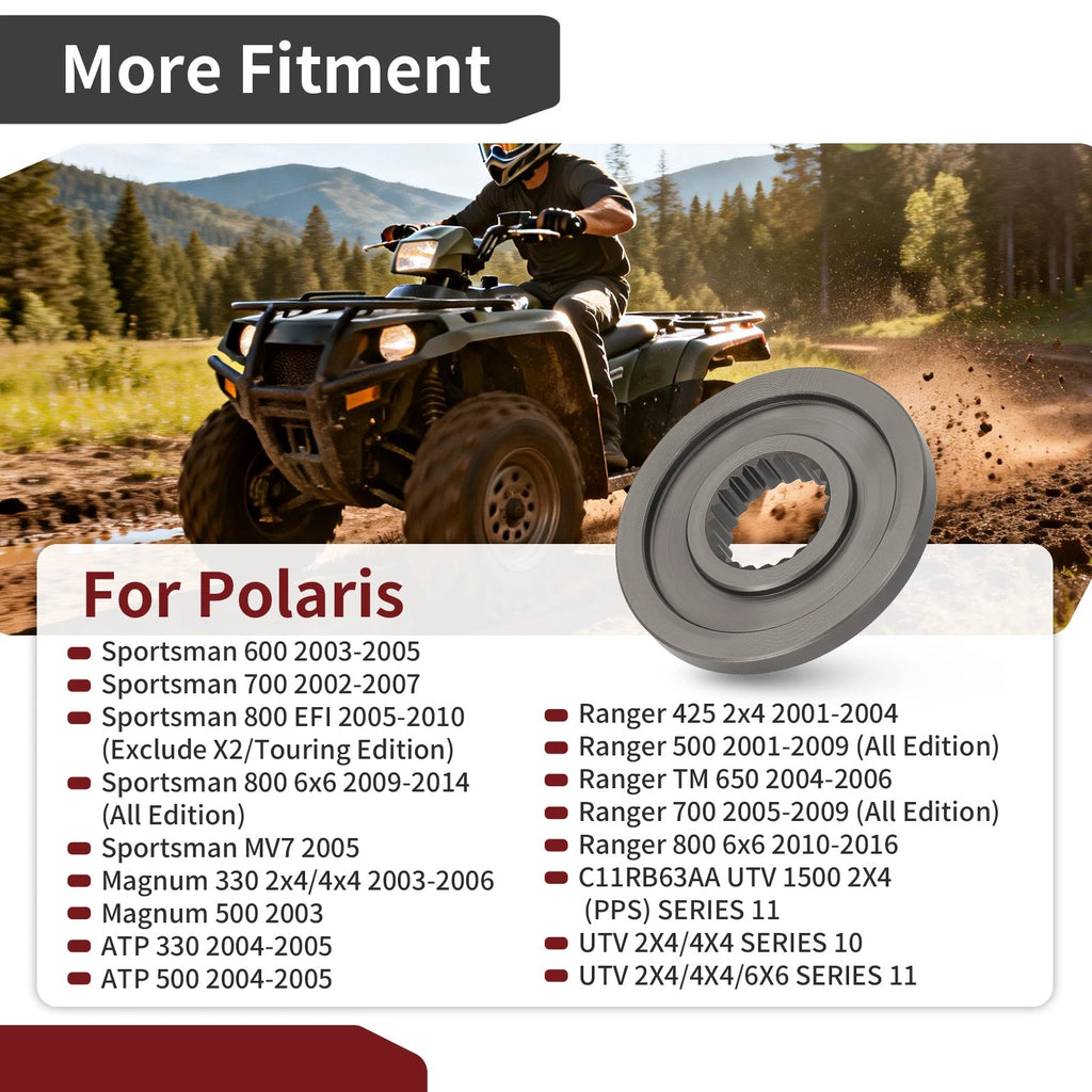 6 Face Engagement Dog for Polaris Sportsman 600 Twin (2003–2005) 3233875