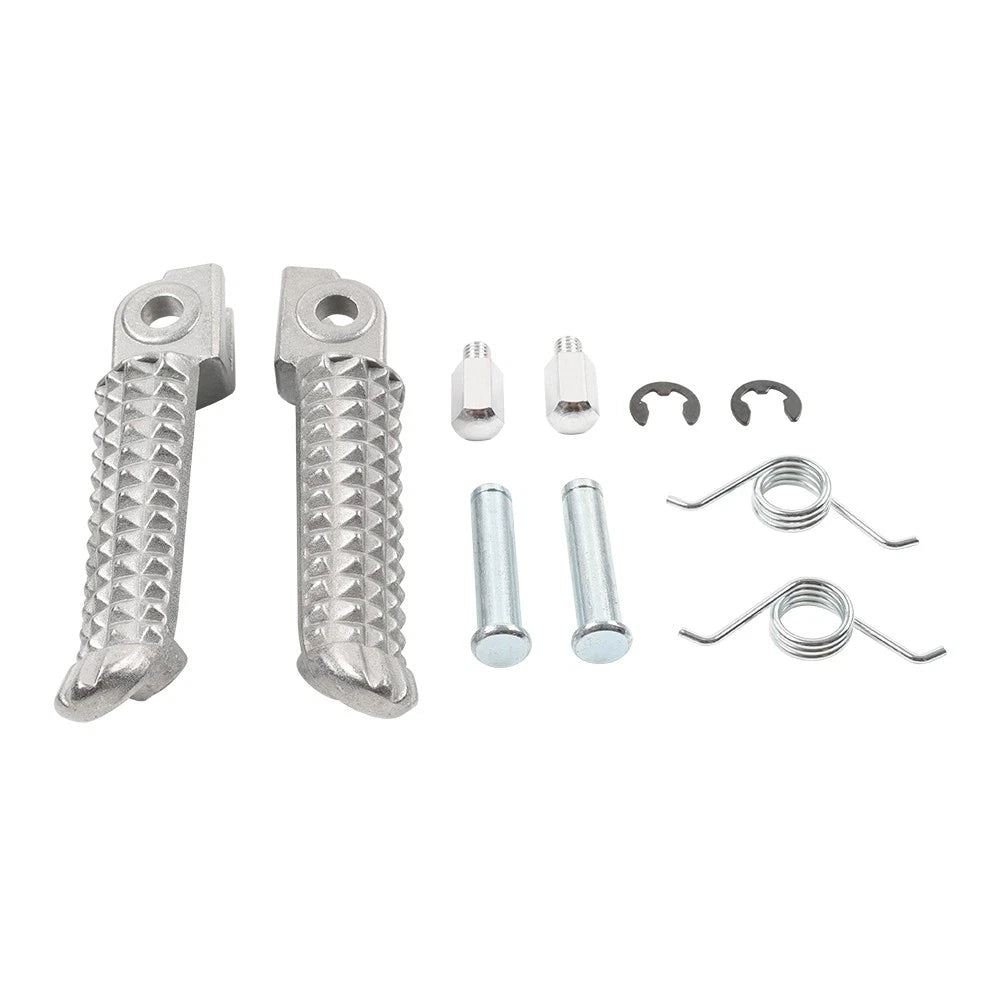 Front Foot Pegs for Yamaha YZF R1 R3 R6 FZ07 FZ09 FZ10 FZ6 FZ8 FZ1 (2000–2023)