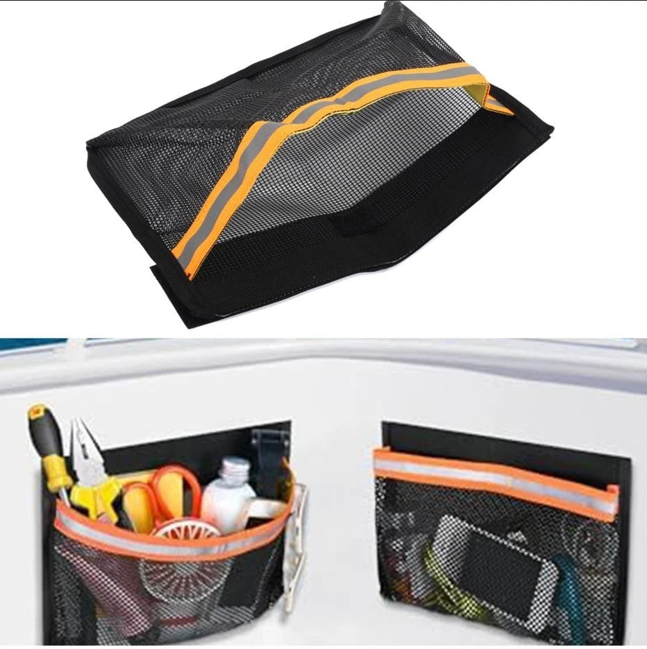 Marine Boat Storage Organizer Bag PVC Mesh for Gloves Tools Equipment