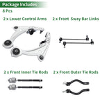 8pcs Front Suspension Control Arm Kit for Nissan Altima (No. ES800357/ES800358)