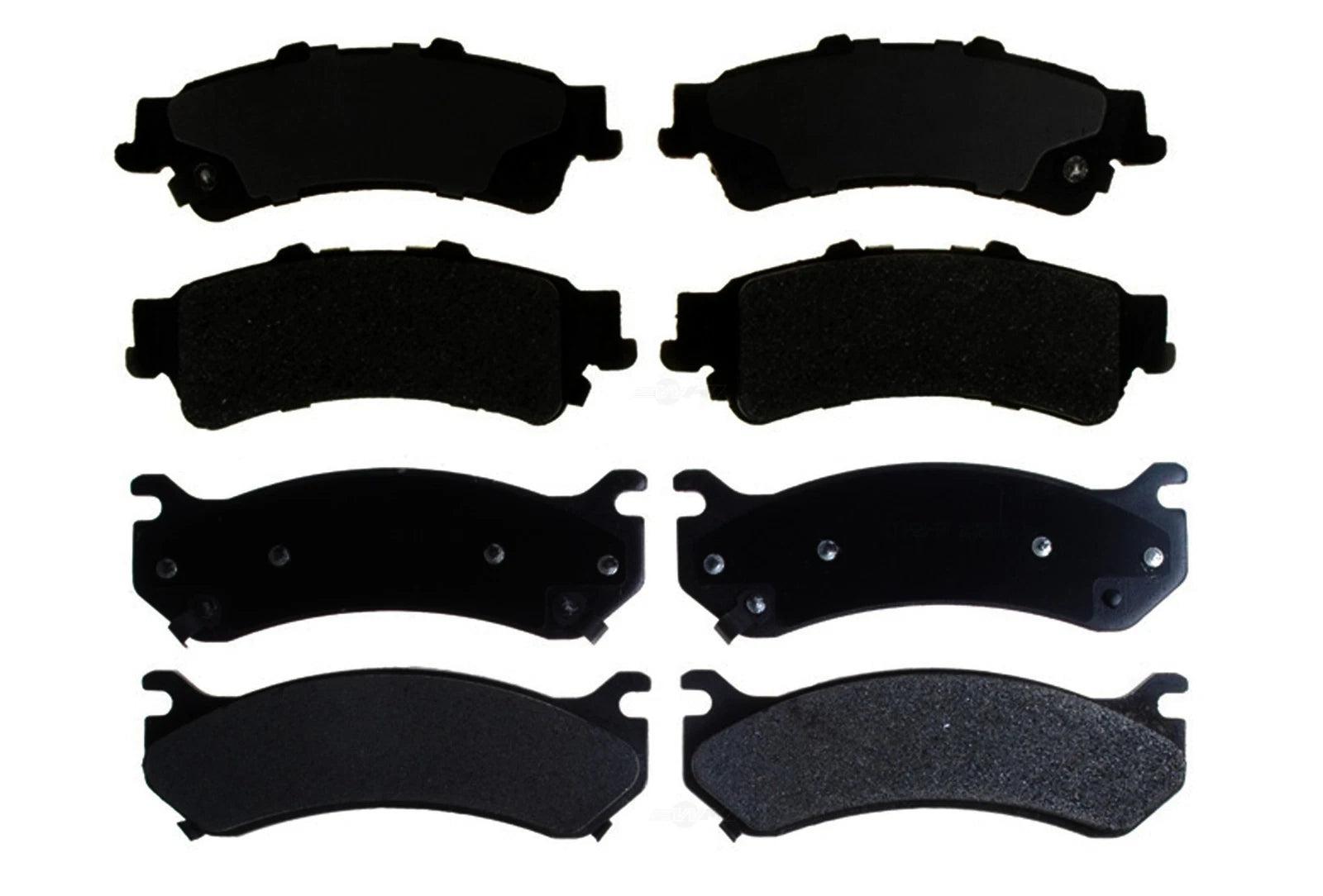 Set of 4 Semi-metallic Brake Pads for Chevy Tahoe GMC Yukon (2000–2023)