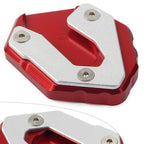 CNC Red Side Kickstand Extension Plate for Yamaha MT-09 Tracer XSR 900