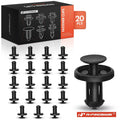 20Pcs Rocker Panel Moulding Retainer Clips for Toyota Lexus (8mm, 2010-2015)