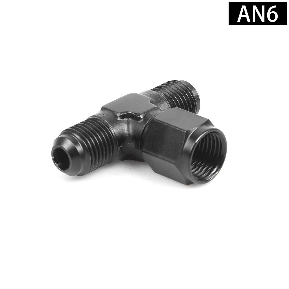 Male Tee Adapter for AN4/AN6/AN8/AN10/AN12 Fittings
